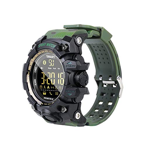 Preisvergleich Produktbild Metermall Armbanduhr EX16S Smart-Sportuhr Bluetooth Schrittzhler Herren Armbanduhr