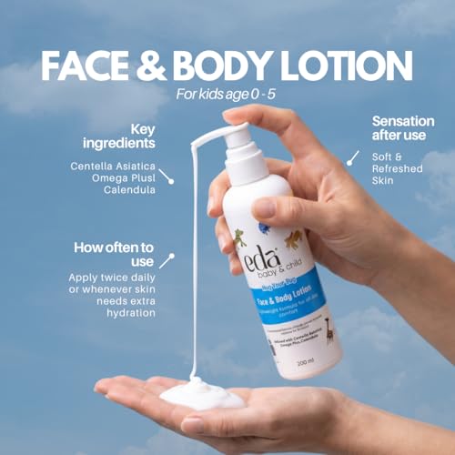 Image of EDA Baby Daily Moisturiser, Fragrance-Free, 0-12 Yrs, Sensitive Skin 50ml