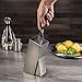 Knife Block Stainless Steel Without Knives - Modern Design Universal Knife Holder Kitchen - Easy Clean Slotless Safe Knives - Space Saver Storage Knife Organizer
