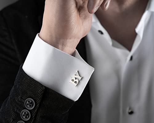 Mancuernillas Personalizadas de Plata 925 para Hombres miniatura 4