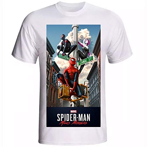 Camiseta camisa Homem Aranha Miles Morales 2 (M)