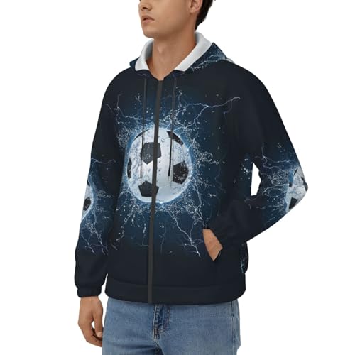 Men'S Pullover-Style Zip-Up Hooded, Excellent Gift For Special Festivals2