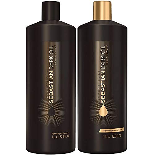 Kit Shampoo + Condicionador 2x1000ml Sebastian Dark Oil Kit Shampoo + Condicionador 2x1000ml Sebastian Dark Oil