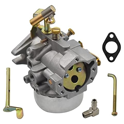 LiGuVCY Carburetor Replacement for Kohler K241 K301 Cast Iron 10 12 HP K-Series Motor Carb for 47 853 23-S, 47 853 03 with Gasket Choke Shafts Cover