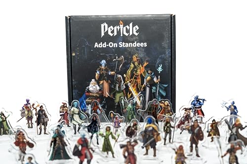 Image of Pericle | Additional Hero Standees | Tabletop RPG Accessory | 75 Unique Designs