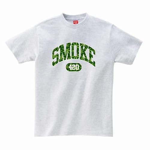 [���j�e�B�[�Y�v���X] SMOKE 420 �X���[�N �喃 �}���t�@�i �E�B�[�h WEED ���Q�G REGGAE �W���}�C�J JAMAICA �q�b�v�z�b�v HIP HOP �X�g���[�g STREET ���� T�V���c �A�b�V�� L�T�C�Y regm00003