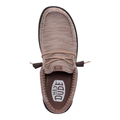 Image of HEYDUDE Men's Wally Stretch Sox Slip-On Loafer, Lightweight, Breathable, with Flex & Fold Outsole