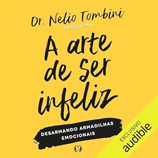 Diseño de la portada del título A arte de ser infeliz