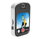 Lentille rotative flexible à 180 °: s'adapter à divers angles de photographie sans effort avec l'objectif rotatif innovant, tandis que la conception de Clamp/Holder légère ne permet pas d'enregistrer des mains pendant les activités quotidiennes.