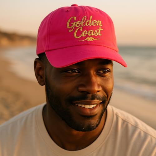 Gorra personalizada bordada unisex color rosa miniatura 3