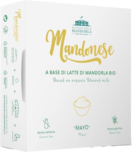 Fattoria della Mandorla, Maionese alla mandorla BIO, 180 gr