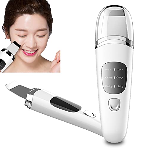 Cosofme Face Spatula Ultrasonic Blackhead Remover with 6 Modes, Blemish & Blackhead Removal Tools,Pimple Popper Tool Ultrasonic Facial Skin Scrubber Ultrasonic Skin Scrubber Spatula