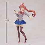 Monika figurka anime dziewczyna PCW Monika figurka model statuetka 18 cm dekoracja biurka do domu prezent urodzinowy dla fanów