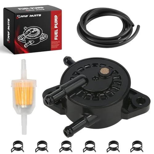 OEM Replacement 808656 808492 Fuel Pump Compatible with Briggs and Stratton John Deere Kawasaki Yamaha Golf Cart Lawn Mower Replace 597338