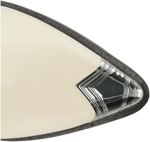 Dolce Vita Women's Kamryn Fashion Boot, Off White Leather, 11 | Image 4