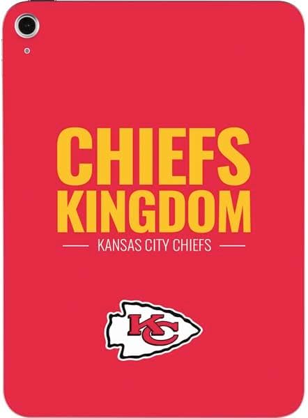 Skinit Decal Tablet Skin Compatible with iPad 11th Gen (2025) - Officially Licensed NFL Kansas City Chiefs Large Logo Design