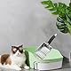 UQMIQURA Katzenstreuschaufel, Katzenklo Schaufel Metall, Robust, Antihaft-katzenstreuschaufel Katzenklo, Schaufel Katzenklo für Katzentoilette, Katzen, Hund