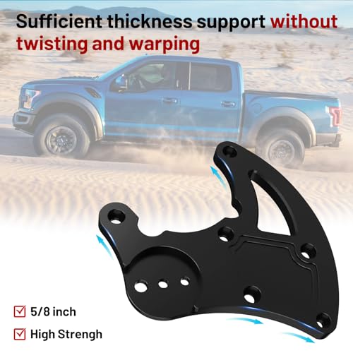 LS R4 AC Compressor Bracket Endxedo LS R4 A/C Bracket Compatible with Factory R4 Compressor 1988-1995, Compatible with Truck or SUV Vortec Engines 1999-2013 - Image 2