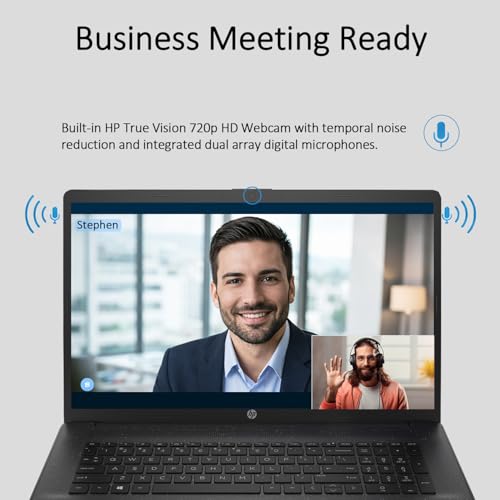 Image of Customized Laptop, Created Using HP 17.3 inch Laptop, Intel Core i7-1255U, 8GB / 16GB / 32GB RAM, 256GB / 512GB / 1TB SSD, 17.3 inch HD+ Display, Intel Iris Xe Graphics, HDMI Port, Windows 11 Home