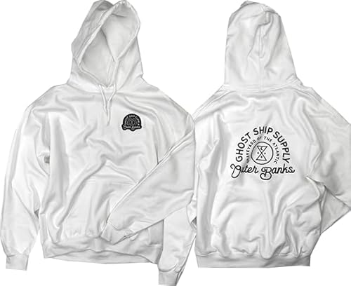 Boardparadise Ghost Ship Insignia Hoodie Medium-White
