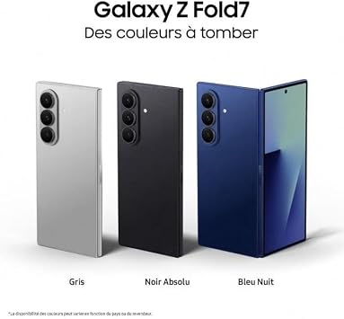 Samsung F966B Galaxy Z Fold7 5G 256 GB (Silver Shadow) without Simlock, without Branding
