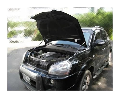 Vérins capot avant Hyundai Tucson modification support carbone vert résistant - 2