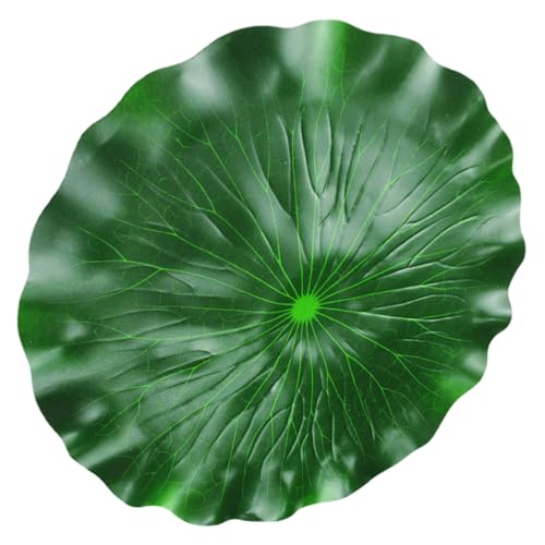 HIAKDOFT Decorazione Galleggiante Foglia Artificiale Eva e Durevole per Acquari Stagni e Fotografia Accessorio Decorativo Leggero per Dacqua