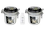 Bettina Barty Botanical Rice Milk Vanilla Body Butter 2 x 400ml + Enzyme Peeling Puder 10 g Gratis