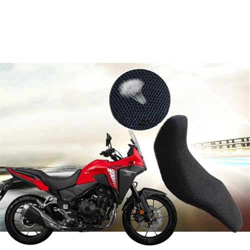 Housse de selle NX400 coussin moto finition premium protection