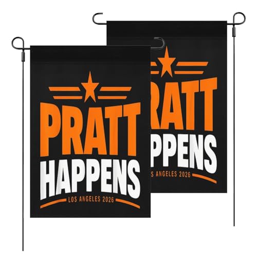 Pratt For Mayor 2026 Mayor Campaign Celebrity Garden Flag Inspirational Banner