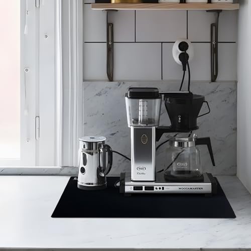 Foto von SUPER KITCHEN Antihafte Rutschfeste Backunterlage/Backmatte Silikon Groß Ausrollmatte Teigmatte Silikonmatte Backfolie Arbeitsmatte für Gebäck, Pizza Fondant, Matte, BPA Frei (Schwarz, 60x40cm)