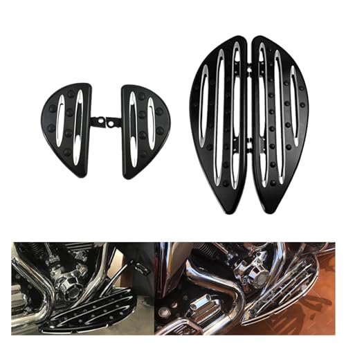 Cale pied moto pour les longs voyages en Road Glide et Harley XL