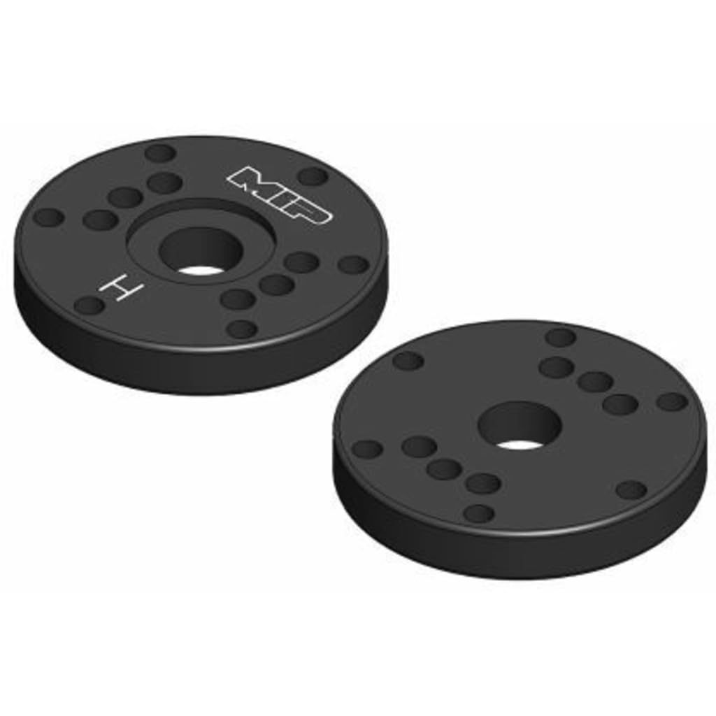 MIP Bypass1 Hi-Flow Pistons, 6-Hole X 1.3mm, 1/8th Scale, 2 MIP23402