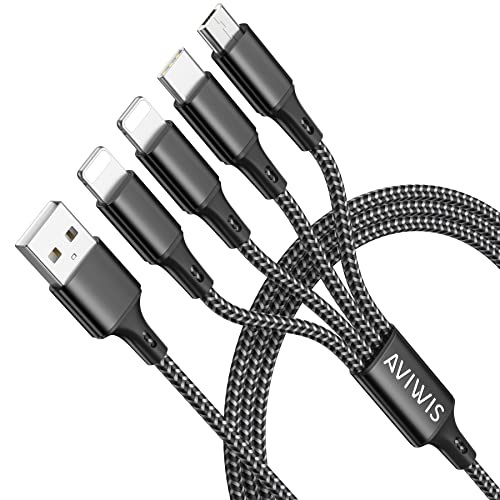 Cables Usb Cortos Pack 4 Marca AVIWIS
