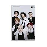 Kpop Artist Poster Xdinary Heroes Overload Hair Cut Ver. 2nd Teaser Modern Poster Art Paintings on Canvas for Home Room Office Wall Decoration 08x12inch(20x30cm)