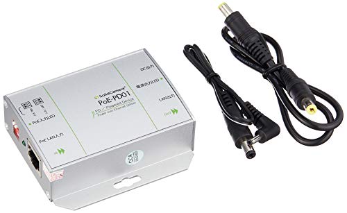 Amazon.co.jp: Solid Camera 5V/12V IEEE802.3af 準拠PoEスプリッター