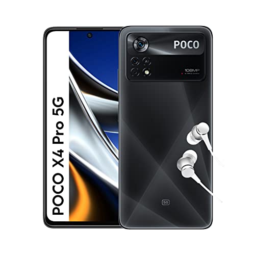 Xiaomi Poco X4 Pro 5G - Smartphone 256GB, 8GB RAM, Dual SIM, Laser Black