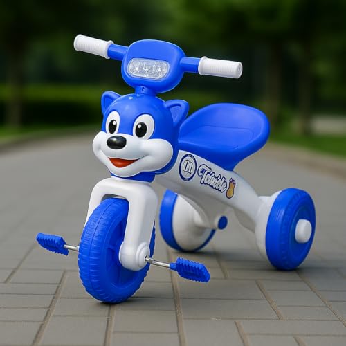 FunRide Tricycle for Kids - Charlie Foldable Baby Tricycles - wit...