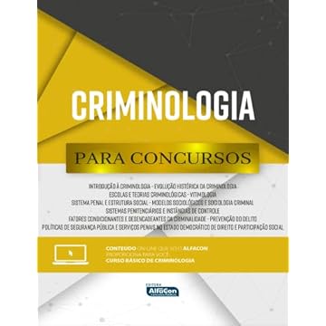 Capa do livro Para Concursos - Criminologia