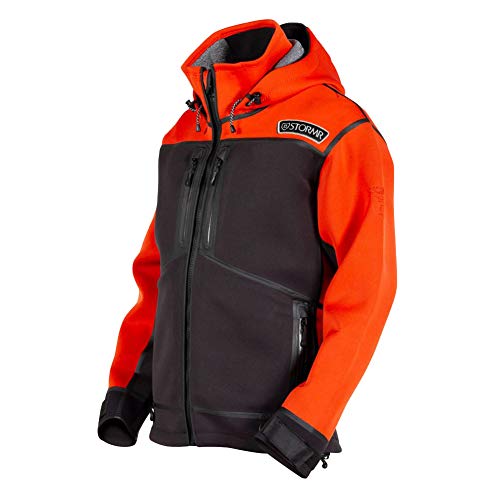 Men's Strykr Neoprene Waterproof Windproof Fleece Interior Insulated Fishing Jacket3