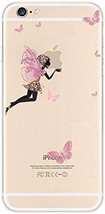 Iphone 5 Case, Iphone 5s Case, Lugof2015 Transparent Gel Clear TPU Soft Case Rubber Silicone Skin Cover for Normal Iphone 5/5 (!!Iphone 5/5s, Angela)