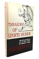 Treasury of Sports Humor B00414LYN8 Book Cover