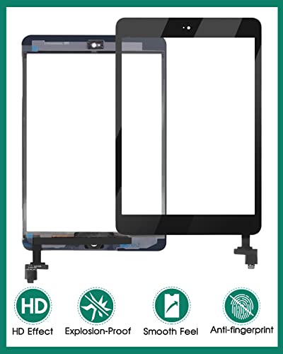 image for SRJTEK Touch Screen Digitizer for iPad Mini 1 2 A1432 A1454 A1455 A148