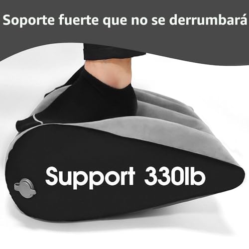 Almohada de cuña inflable contra el reflujo gástrico y mala postura 8