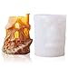 Stampi per candele a tema natalizio in resina a tema natalizio, stampi in silicone per candele natalizie, stampi in resina, per decorazioni natalizie fai da te, candele di sapone immagine