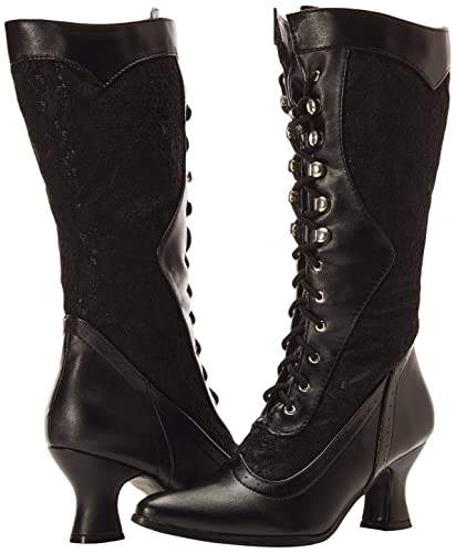 Ellie Shoes 253-REBECCA Women'S Rebecca Victorian Boots - Witch Costume Shoes thumb #6