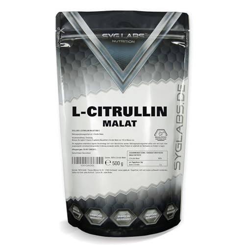 L-Citrullin Malat 2:1 500g, optimale Löslichkeit...