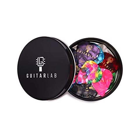 Guitar Lab Guitar Pick Gift Tin Cover