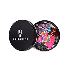 Guitar Lab – Médiators pour Guitare avec Boîte Cadeau, 18 Pcs, Médiators en Celluloïd pour Guitare Electrique… - Les Beatles, Paul McCartney, John Lennon, RIngo Starr, George Harrison