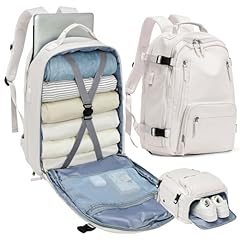 White With Shoe Compartment